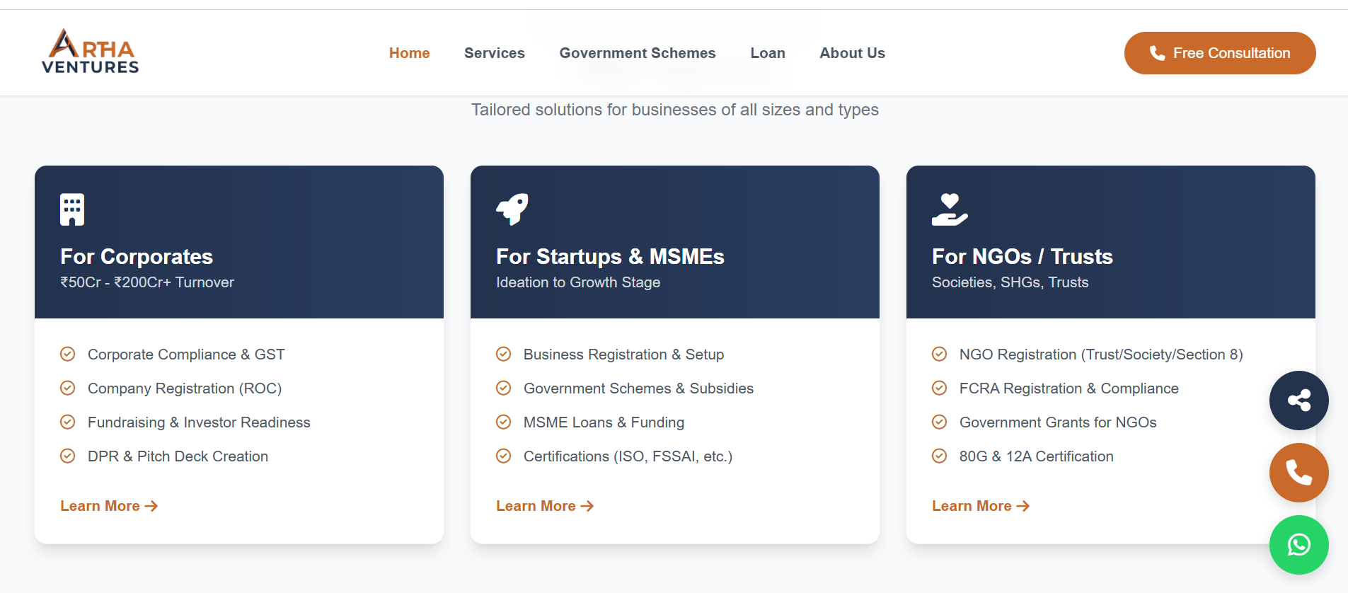 Business Website